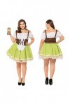 TWIOIOVE Costume de cosplay pour femme - Sexy - Costume de fête de la bière - Costume de fête de la bière - Costume de cospla