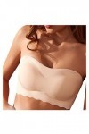 Retour Belle Poitrine Femmes sans Bretelles Wrap Antidérapant sous-Vêtements Sexy Soutien-Gorge Intimes Menstruelle Enveloppe