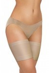 sesto senso Bandes de Cuisses Protège-Cuisse Elastiques Antidérapant Silicone Bande Lisses Beige 65-70 L