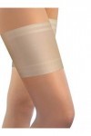 sesto senso Bandes de Cuisses Protège-Cuisse Elastiques Antidérapant Silicone Bande Lisses Beige 65-70 L