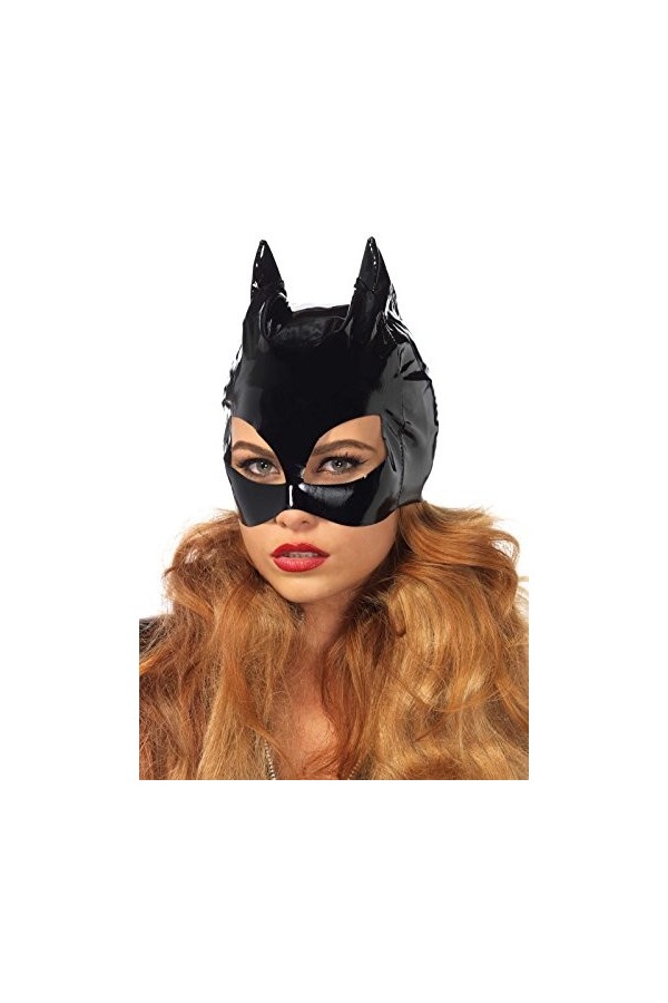 Carnaval Halloween Masque vinyle chat Catwoman