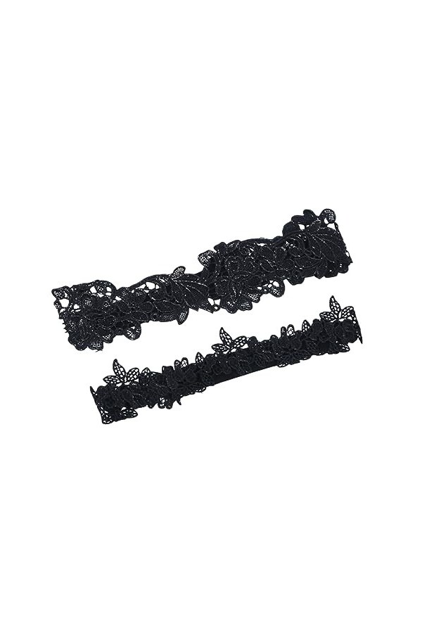SOIMISS 2 Pièces Ensemble Jarretières pour Mariée Jarretières De Mariage Jarretière De Bal Mariée Jambe Bande Porte-Jarretell