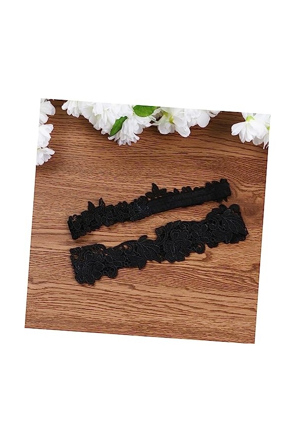 SOIMISS 2 Pièces Ensemble Jarretières pour Mariée Jarretières De Mariage Jarretière De Bal Mariée Jambe Bande Porte-Jarretell
