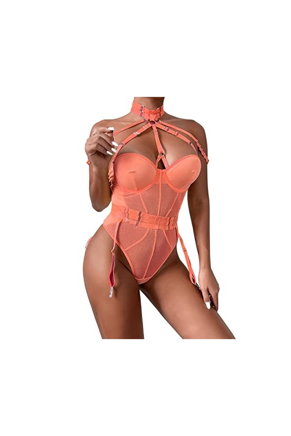 Lingerie Femme Sexy Ensemble Homme Sexy Hot y28.k Vêtements pour Femmes Sexy Dentelle Femme Body Combinaison Dames Hauts à la