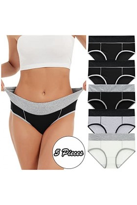 PANPANY Culottes pour Femme Multicolore Soutien-Gorge Dentelle Confortables sans Couture sous Vetements Taille Basse Tanga St