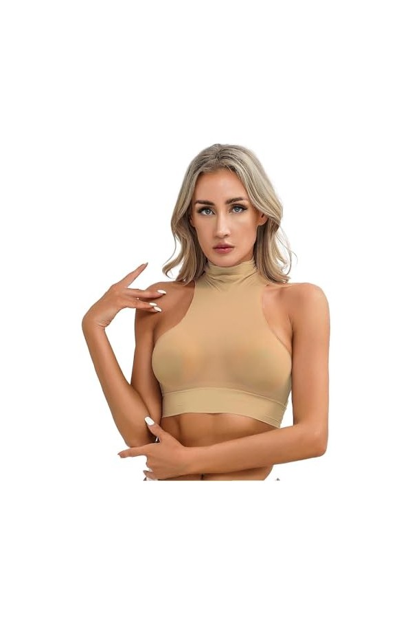 Lingerie Sexy Femme Coquine Hot Gilet sans Manches Transparent, Coupe Ajustée, comme Indiqué, Taille Unique.