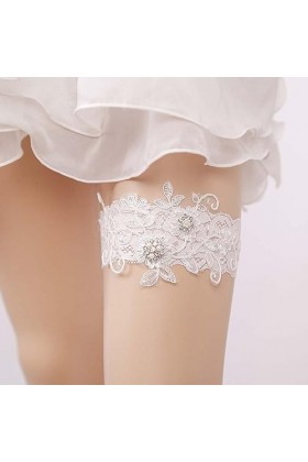 SOIMISS Jarretière De Mariée Jarretières De Mariage Dame Dentelle Jarretière Femmes Broderie Jarretière Dentelle De Mariée Ja