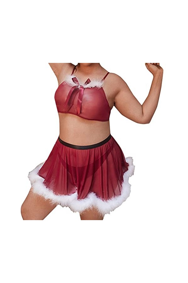 Générique Femmes Sexy Lingerie Babydoll Tenue Erothique Sexy Lingerie Nuisette Babydoll Pyjama Sexy Lingerie Classe Lingerie 