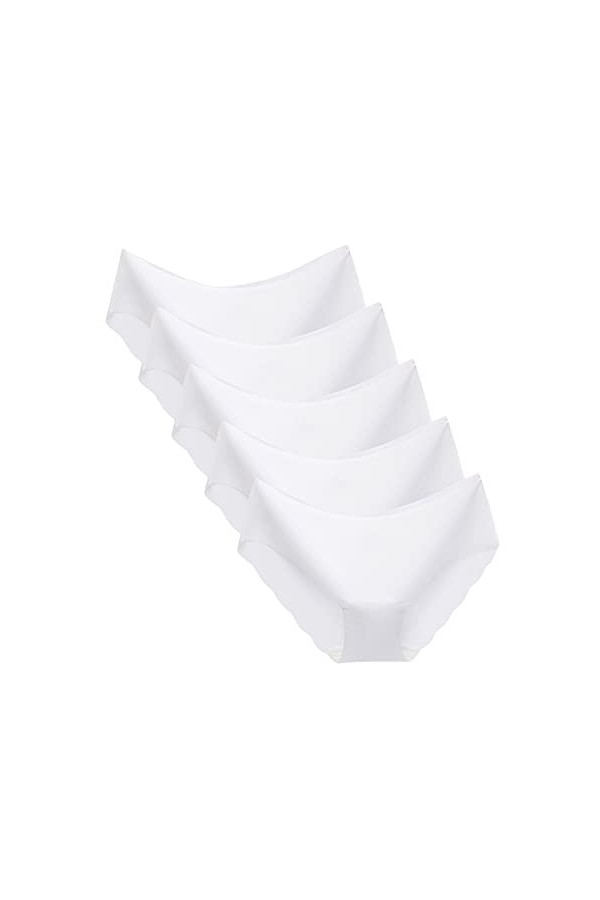 PANPANY Culottes pour Femme Tanga Multipack Confortables Femme Sexy Dentelle Soutien-Gorge sans Couture Taille Basse sous Vet