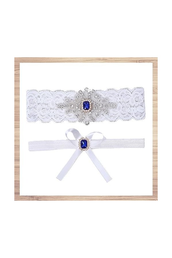 SOIMISS 1 Ensemble De Tenues en Strass pour Bal De Fin DAnnée Costumes pour Femmes Jarretelles pour Femmes Mariage Jarretell