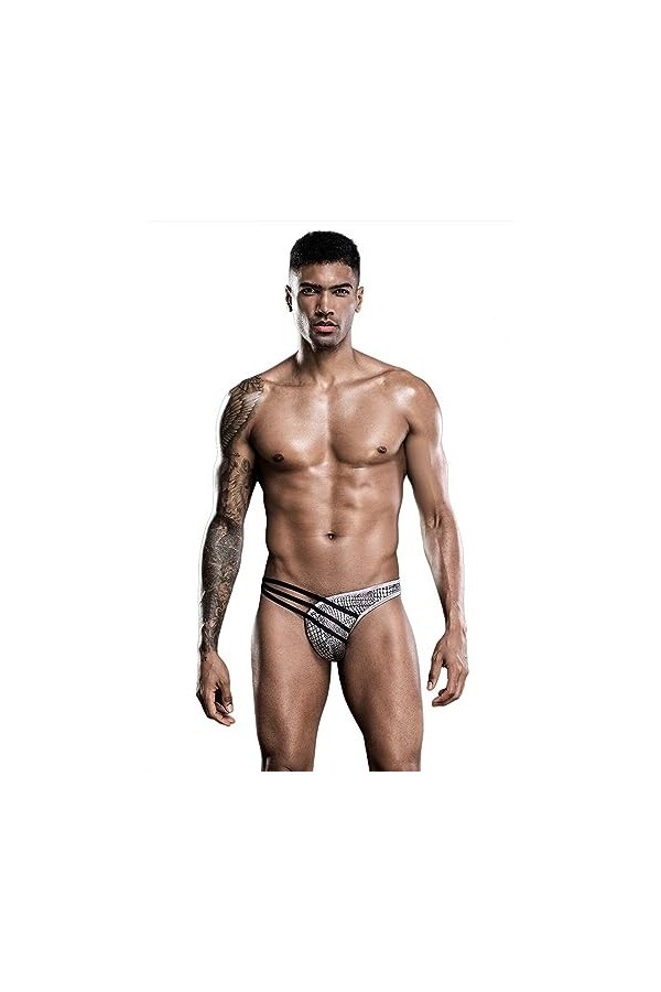 Culottes Triangle pour Hommes,Shorts pour Adultes Sexy Temptation avec Bande de Caoutchouc Élastique,Slips de Flirt Processus