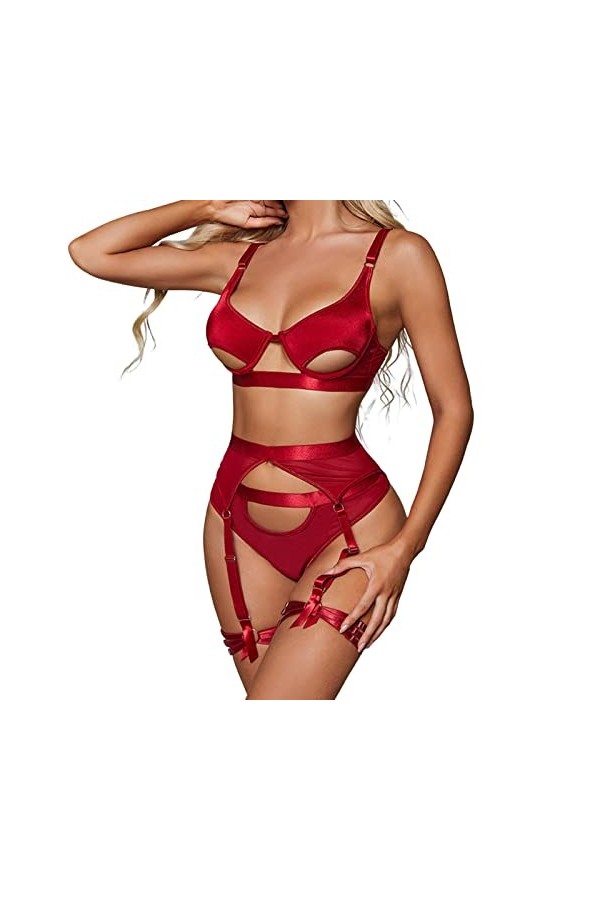 Lingerie Femme Sexy Ensemble Homme Sexy Hot y25k sous-vêtements Amusants pour Femmes en Dentelle Sexy Multicolore Natation Ti