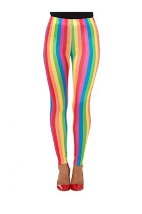 Rainbow Clown Leggings S 