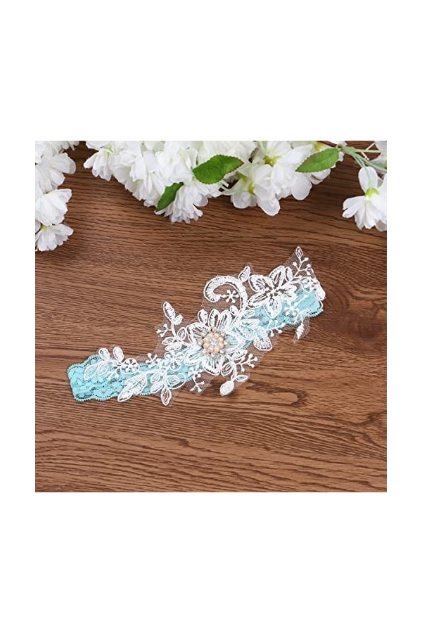 SOIMISS Porte-Jarretelles Noir Bal Jarretière Lingerie Bas Costume De Bal Costume Bleu Porte-Jarretelles De Mariée Sangles De