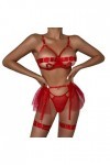 Bluelucon Robe sexy pour femme - Lingerie sexy - String sexy - Lingerie sexy - Chemises de nuit pour femme, RD2, L