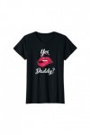 Yes Daddy BDSM Sexy Lips Jeu de rôle T-Shirt