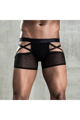 Costumes Érotiques pour Hommes sous-Vêtements Boxer avec Pochette Voir À Travers Les Vêtements Masculins Ensemble de Jeu de R