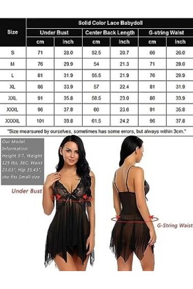 ZTIANEF InfirmièreSexy Split Bretelles Pyjamas Lingerie érotique Maille Fine Chemise de Nuit, 3,3XL