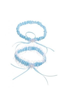 GALPADA 2 Pièces Jarretière De Mariée Jarretières De Mariage Jarretière De Bal Jarretières pour La Mariée Fleur Jarretière Ja