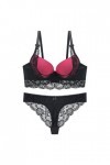 Lingerie Sexy Ensemble Femme Sexy sous-Vetements Erotique Vêtements De Nuit Dentelle Ensemble Soutien Gorge et String 2 Pièce