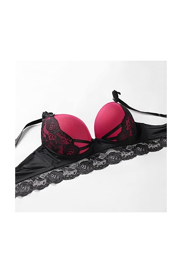 Lingerie Sexy Ensemble Femme Sexy sous-Vetements Erotique Vêtements De Nuit Dentelle Ensemble Soutien Gorge et String 2 Pièce