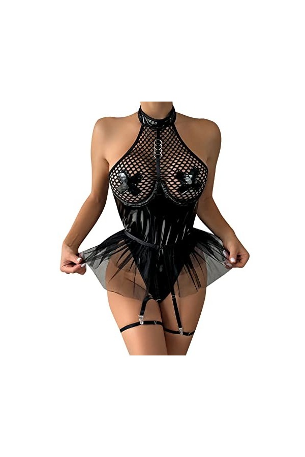 Sous-vêtements sexy pour femme - Chemises de nuit - Hipster - Stretch - Sous-vêtements sexy - Pour femme - Lingerie sexy - Ta