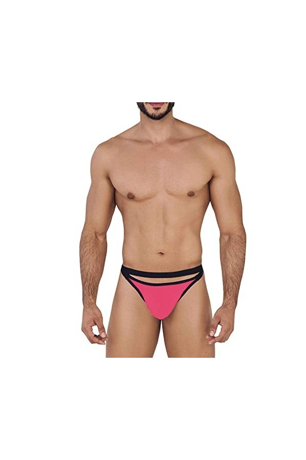 WEITING Culotte String Homme G String Jockstrap sous-Vêtements Sexy Poche Pénis Culotte T-Back Entrejambe Ouverte Lingerie-No