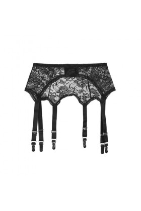 WEITING Femmes Dame Jarretières, Bas en Dentelle Jarretières Sexy Dentelle Taille Haute Jarretière Lingerie Ceinture Jarretel