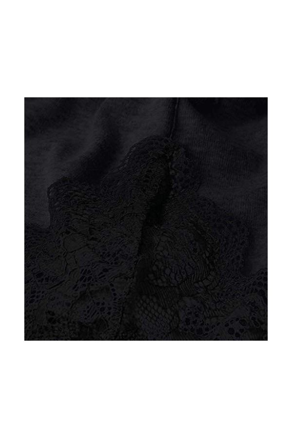 Lingerie avec Porte-jarretelle décontracté serré pour Femmes Sports élastiques Pantalon de Yoga Court à Lacets Lingerie Grand