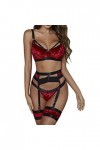 Lingerie Femme Sexy Ensemble Homme Sexy Hot y23k Femmes Lady Sexy Floal Lingerie Ensemble Taille Haute Vêtements De Nuit Sout