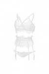 Vêtements De Nuit Femme Erotique sous-Vetements Dentelle Ensemble Soutien Gorge et String 2 Pièce Lingerie Sexy Ensemble Sexy