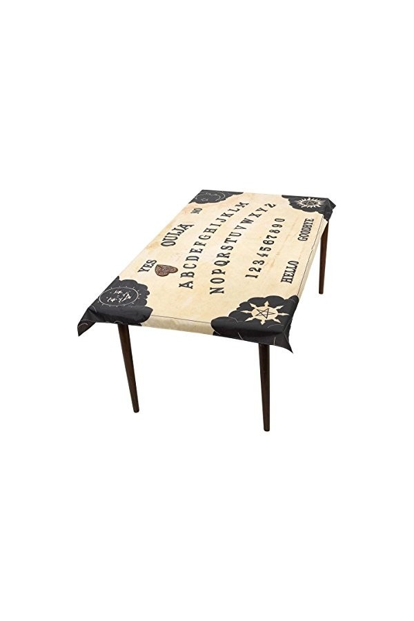 Ouija Board Table Cloth and Planchette Coaster