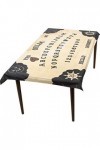Ouija Board Table Cloth and Planchette Coaster