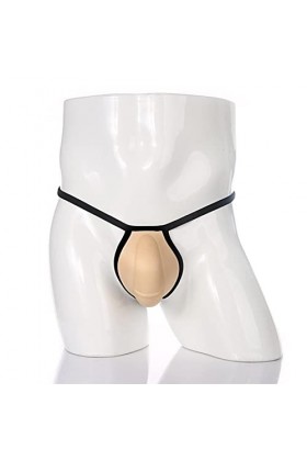 WEITING String rembourré sous-vêtements Sexy Hommes Pénis Améliorer Push Up Penis Cup Slip Pouch G String Front Pad Pantie T-