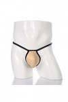 WEITING String rembourré sous-vêtements Sexy Hommes Pénis Améliorer Push Up Penis Cup Slip Pouch G String Front Pad Pantie T-