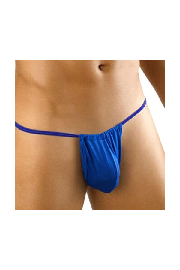 WEITING Culottes pour Hommes sous-vêtements Fins String en Dentelle Pack damélioration Bikini Culotte évidée-E2,XXXL