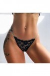 Culotte Sexy Femme, Élégant Lumière pour Femme Culottes Dentelle Lingerie Sexy String String Femme Sexy Chic Culotte Dentelle