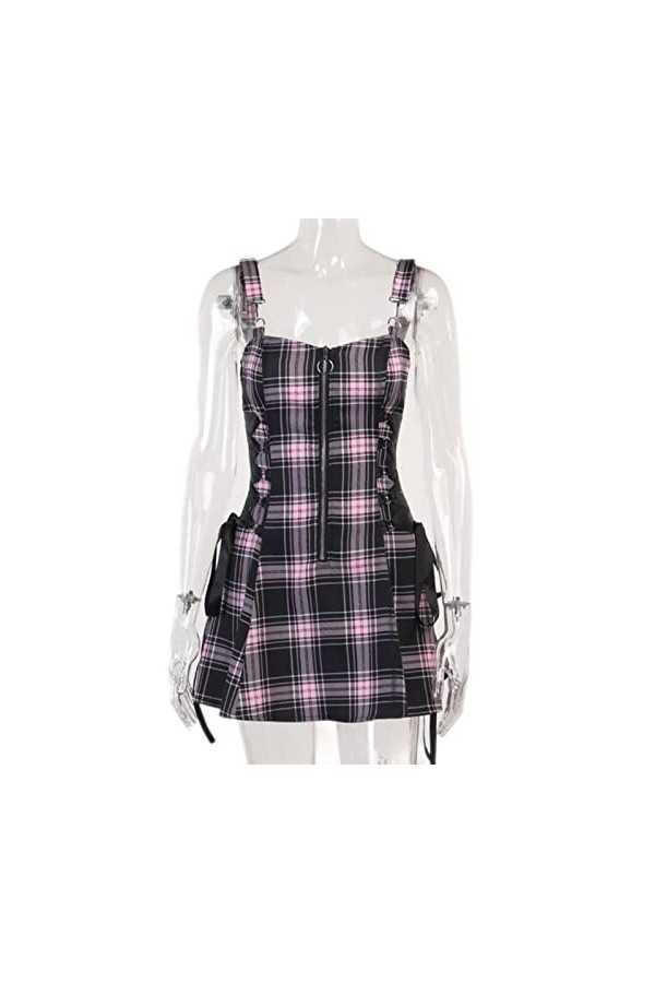 Gothique Mesh Voir à Travers Sexy A-Ligne Robes Halloween Grunge Jacquard Dentelle Ourlet Partywear Lolita Mignon Femmes Robe