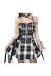 Gothique Mesh Voir à Travers Sexy A-Ligne Robes Halloween Grunge Jacquard Dentelle Ourlet Partywear Lolita Mignon Femmes Robe