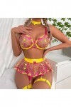 SKFLABOOF Ensemble Sexy Femme Érotique Robe Sexy Costumes Sexy Femme Costumes Sexy Femme Tenue Sexy Femme Coquine Hot Ouverte