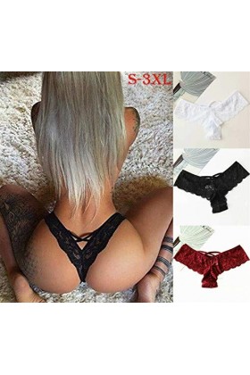 Femme Slips Basse Taille Sexy Sexy Femmes Culotte Thongs Femmes Briefs Seamless Signes Lingerie sous-vêtements Knickers G-Str