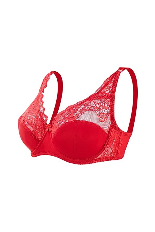 Mode féminine Soutien-Gorge en Dentelle Sexy Push Up Grande Taille Thin Cup Underwire Bra