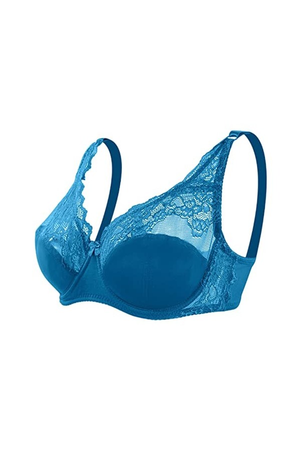 Mode féminine Soutien-Gorge en Dentelle Sexy Push Up Grande Taille Thin Cup Underwire Bra