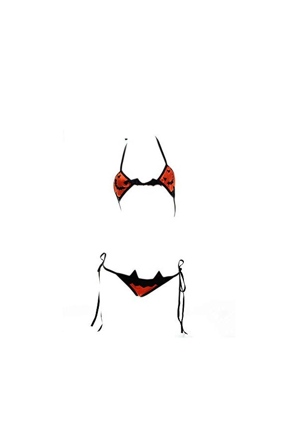 S0584 Costume de déguisement sexy pour cosplay Motif petit diable Noir