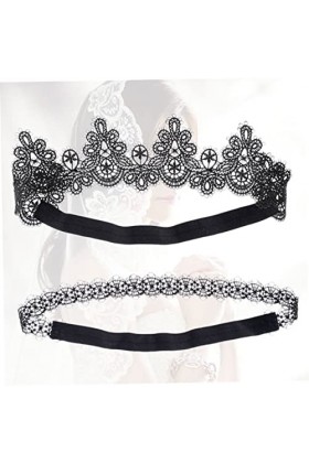 Abaodam 6 Pcs Jarretelles De Mariée Femme Ceintures De Mariée Ceintures De Femme Jarretelles en Dentelle pour Mariée Jarretel