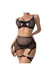 Lingerie Intime Femme Femmes Sexy Cosplay Costume Mignon Sexy Lingerie Ensemble Dentelle à Bretelles Camis et Culotte Nuisett