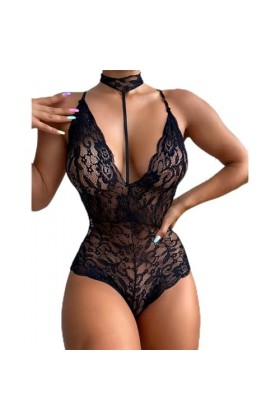 Lingerie érotique sous-vêtements érotiques Sexy Femmes s Lingerie Sexy&nbsp;Dentelle&nbsp;Babydoll Plus Taille Exotic Chemise Sleepwea