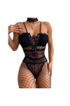 Lingerie érotique sous-vêtements érotiques Sexy Femmes s Lingerie Sexy&nbsp;Dentelle&nbsp;Babydoll Plus Taille Exotic Chemise Sleepwea