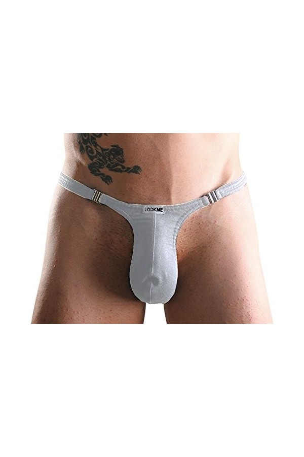 Look Me 99-05 String string pour homme Blanc Taille S / D - XS