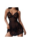 Soutien Gorge Ouverture Devant Porte-jarretelle Combinaison Femme Sexy Ouverte Coquine Jupe Culotte Femme Fluide été Lingerie